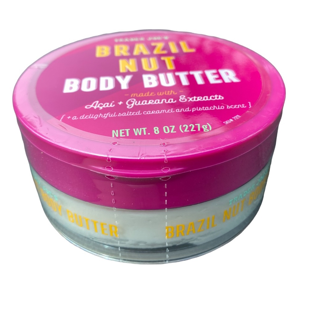 seasonal Trader Joe’s Brazil Nut Body Butter 8oz Açaí & Guarana Extracts